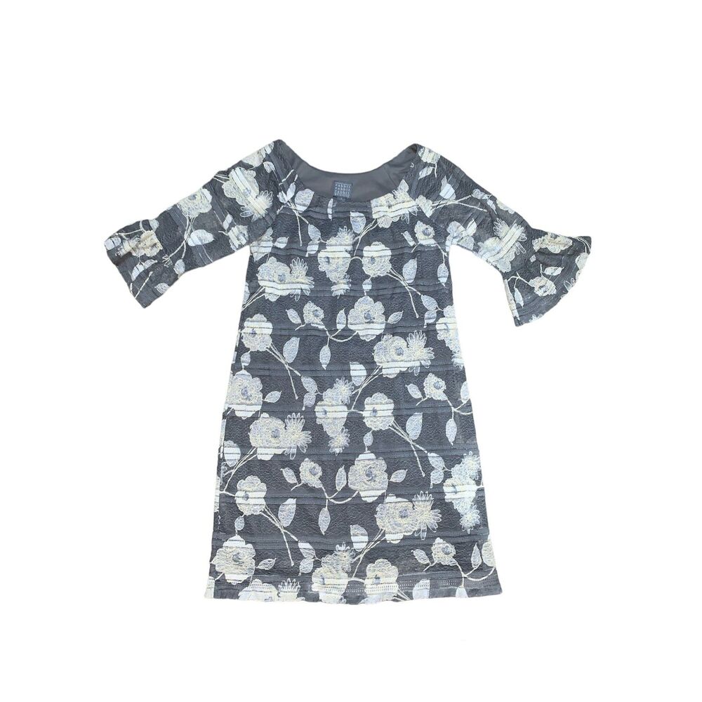Rabbit Rabbit Rabbit, Women's Mini Lace Dress, Gray/White, Size 8, Used